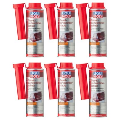 LIQUI MOLY 6x Dieselpartikelfilterschutz 250ml Kraftstoff Additiv f. Diesel 5148