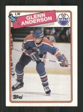 Glenn Anderson 1988-89 Topps #189 Edmonton Oilers 41163