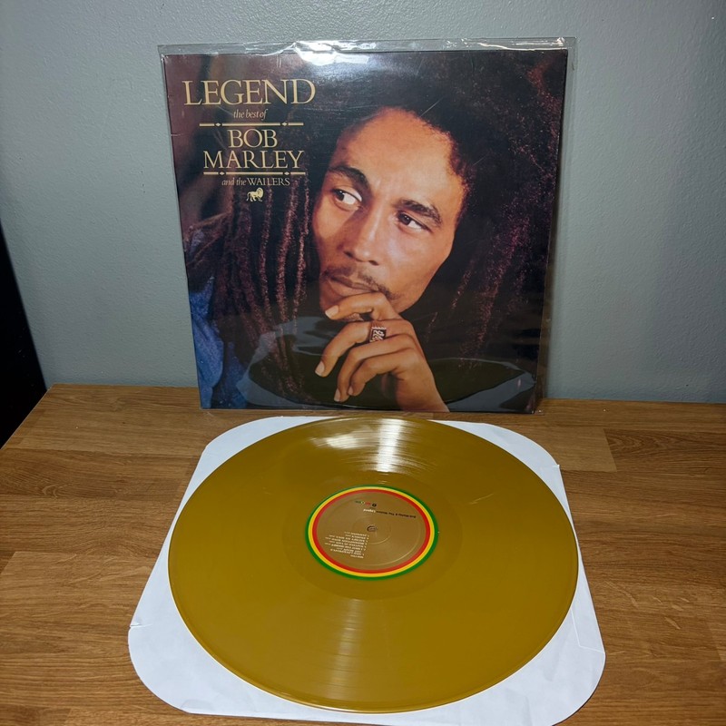 Bob Marley and the Wailers Legend Vinyl Record Lp Gold 2009