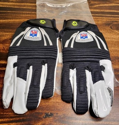NFL Equipment Padded Velocity Grip Football Gloves 3XL *See Note