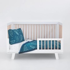 Toddler Bedding 3-Piece Set Includes Comforter, Crib Sheet Pillowcase S...