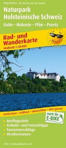 Holstein Switzerland Nature Park, cycling and hiking map 1:50,000 (Map)