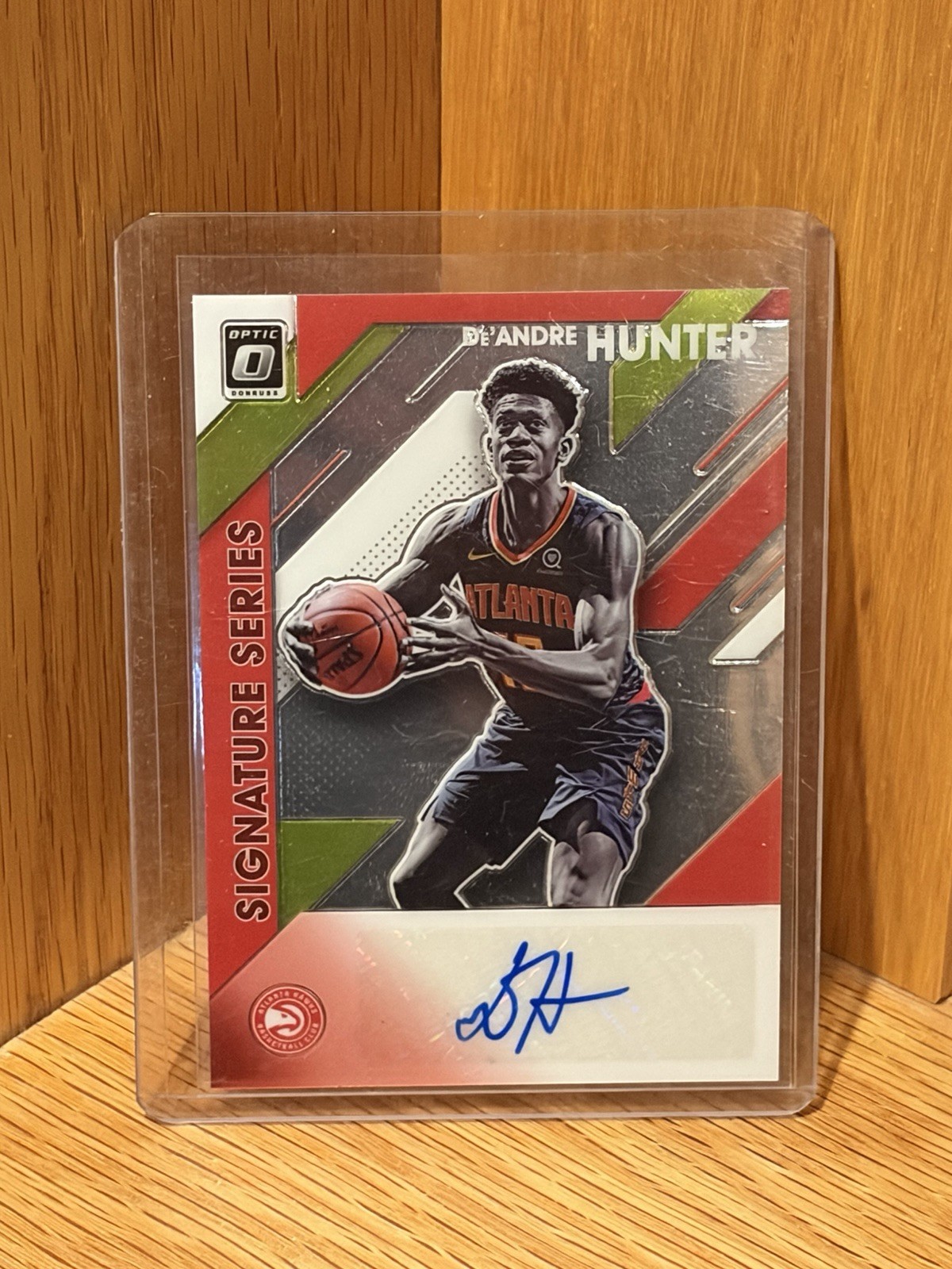 Deandre Hunter 2019-20 Optic #SS-DHT Signature Series Rookie Autograph
