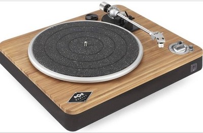 Stir It up Kabelloser Bambus Bluetooth Plattenspieler - Nachhaltig gefertigtes Vinyl