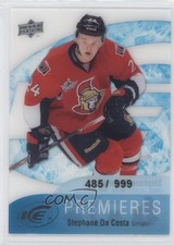 2011-12 Upper Deck Ice Premieres 485/999 Stephane Da Costa #71 0j5