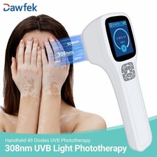Portable 308nm Excimer UVB Phototherapy Lamp with 49 Diodes for Skin Disorders