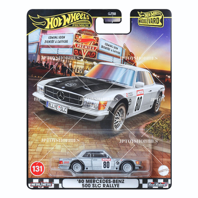'80 MERCEDES-BENZ 500 SLC RALLYE ベンツ Hot Wheels Boulevard '80 Mercedes-Benz 500 SLC Rallye set 1 10 20