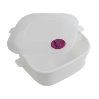 Eckiger Mikrowellen-Topf 1,5L Eurohome®