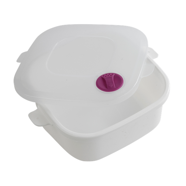 Eckiger Mikrowellen-Topf 1,5L Eurohome®-image