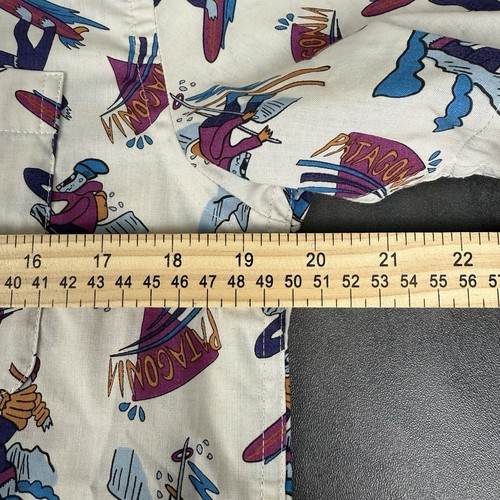 Patagonia Kurzarm Button Down Herren Gr. S All Over Print leicht - Bild 5 von 8
