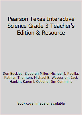 Pearson Texas Interactive Science Grade 3 Teacher's Edition & Resource