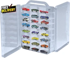 Double Sided Storage Case for Hot Wheels Storage with Carrying Handle Por.......