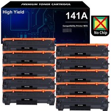 10Pack W1410A 141A Toner NO CHIP Fits for HP LaserJet MFP M139w M140w M110w A