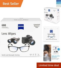 Individually Wrapped Unscented Lens Wipes   Perfect for Glasses and Sunglasses