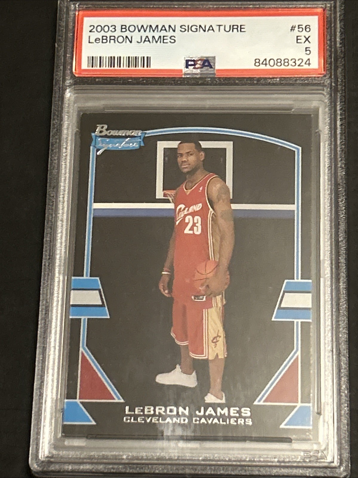 LeBron James 2003 Bowman Signature #56 Base /1250 Price Guide