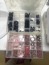 Jewelry Making Supplies Kit Varies Black Onyx And Rhoditite