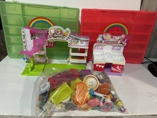 107 Piece Shopkins Collection Shop Keeper Figures Toy Lot Bundle READ