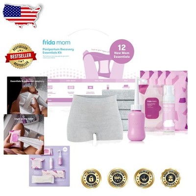 Ultimate Postpartum Essentials Gift Set - 11pc Kit, Cooling Pads, Healing Foam
