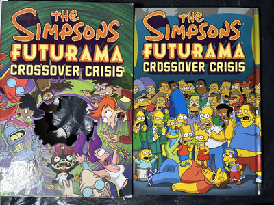 The Simpsons Futurama Crossover Crisis Comic With Simpsons comics #1