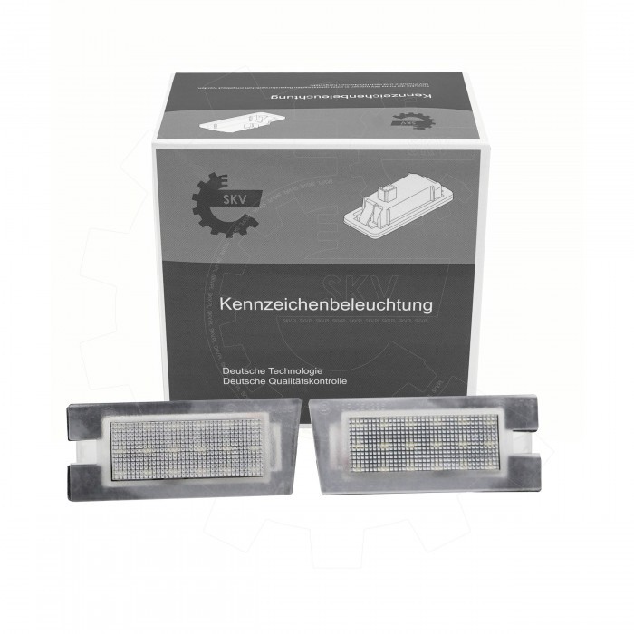 Éclairage feu LED immatriculation Jeep Cherokee 68223864AA plaque arrière étanche