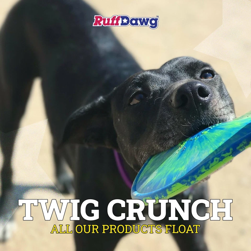 Ruff Dawg K9 Flyer Rubber Dog Toy Large Assorted Colors - Image 4 of 4