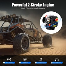 For BAJA 5b King Motor LOSI FG GoPed 30.5CC 4 bolt Rovan Motor air-cooled Engine