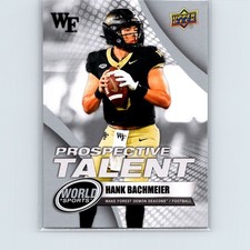2025 Upper Deck World of Sports Volume 1 Hank Bachmeier #388 Wake Forest