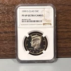 1999  S US Kennedy Proof Silver Half 50c NGC PF69 Ultra Cameo