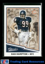 2017 Panini Classics #161 Dan Hampton Red Back #/299