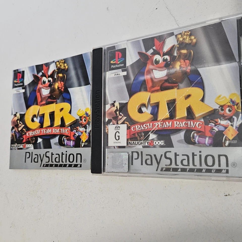 Crash Team Racing – PlayStation 1 Platinum – Complete - Tested – Retro Classic - Image 4 of 4