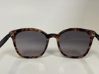Authentic Max Mara NeedleIII USLEU Hvna Plstc/Mtl Square Sunglasses Gry Gradient — photo 7