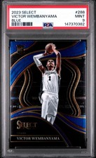 PSA 2023 Panini Select Courtside RC BLUE Victor Wembanyama #288 Rookie POP/120🦄