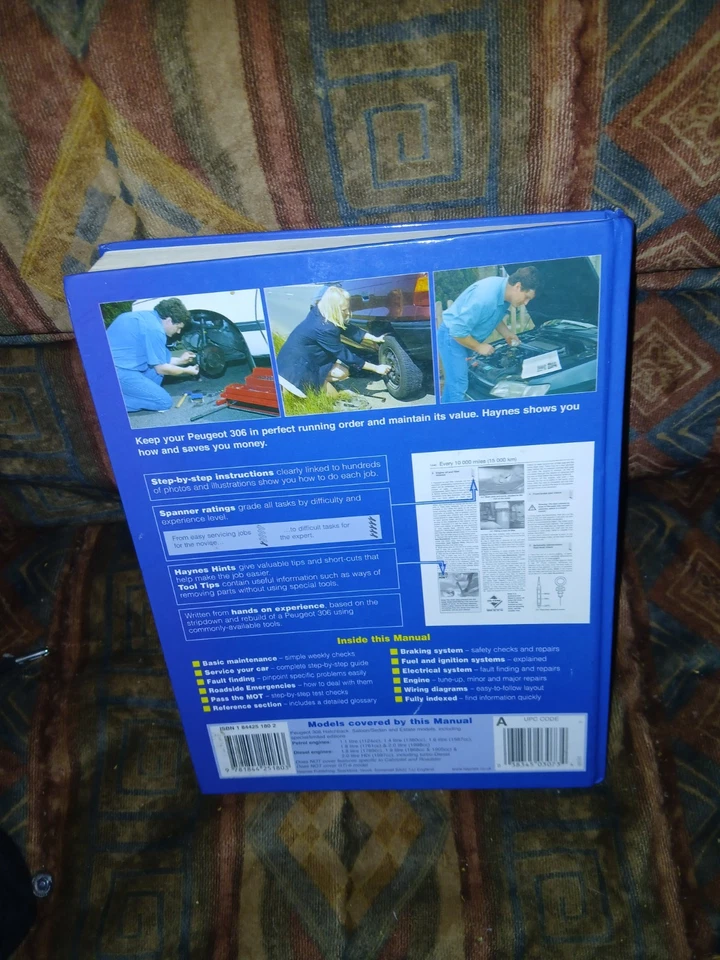 Peugeot 306 (Petrol & Diesel) 1993-2002 Haynes Workshop Manual - Image 2 of 2