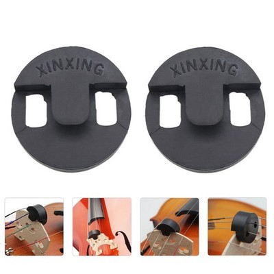 2pcs kreatives Gummi -Violoncello - tragbares Cello -Mutes -Cello