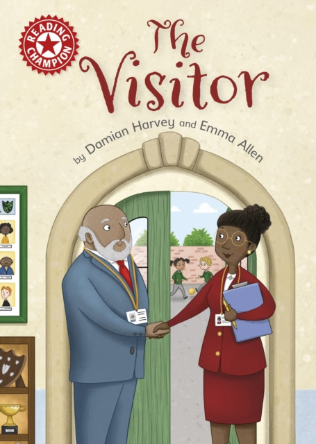 Reading Champion: The Visitor by Damian Harvey (Hardback Book)