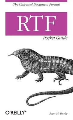 RTF Pocket Guide : The Universal Document Format Paperback Sean M