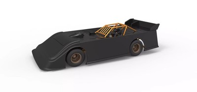3D Resin Printed Super Dirt Late Model Kit in 1/25 Scale