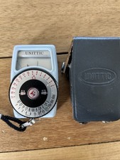 Vintage Unittic Exposure Light Meter with Case