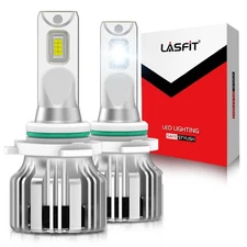 Lasfit LED Headlights 9006 Low Beam Bulb 50W 5000LM Bright 6000K Conversion Kit