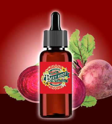 Organic Beet Root Tincture - Pure Beta Vulgaris Energy Vitality Support USA 2oz