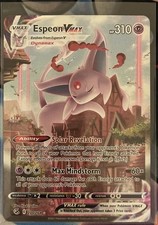 Espeon VMAX (Alternate Art Secret) 270/264 Swsh08: Fusion Strike Holo