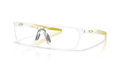 Oakley Hex Jector OX8032-1255 Polished Clear Unisex Eyeglass Frames 55-16