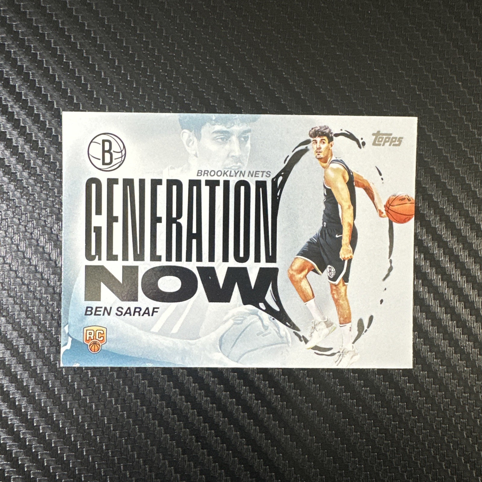 2025-26 Topps Basketball - Ben Saraf Generation Now (RC) #GN-26 Brooklyn Nets