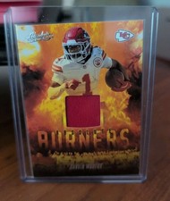 Panini Absolute 2025 Xavier Worthy Chiefs Burners Football Card #ABU-XWO