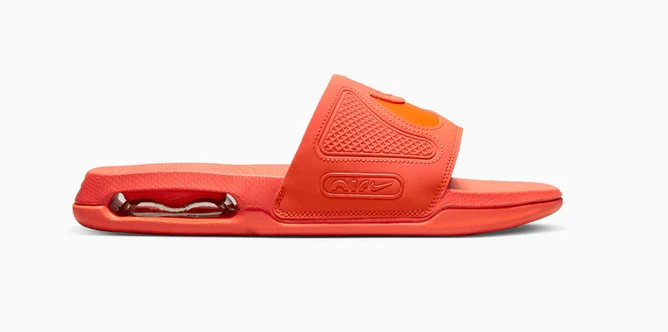 Nike benassi orange hot sale