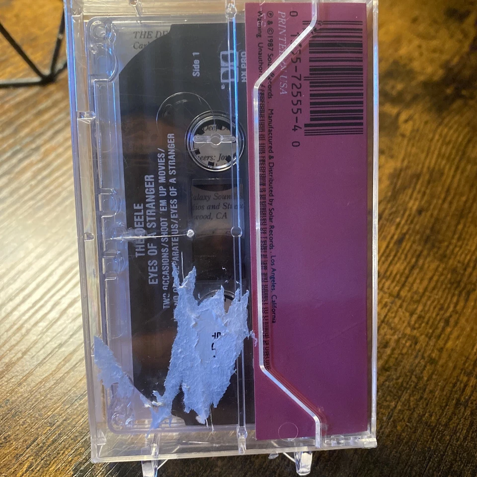 THE DEELE~Eyes Of A Stranger~Cassette Tape - Image 2 of 4