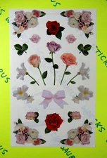 Mrs. Grossman's Rose Garden Stickers Sheet