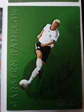 Signed DFB autograph card by Carsten Ramelow