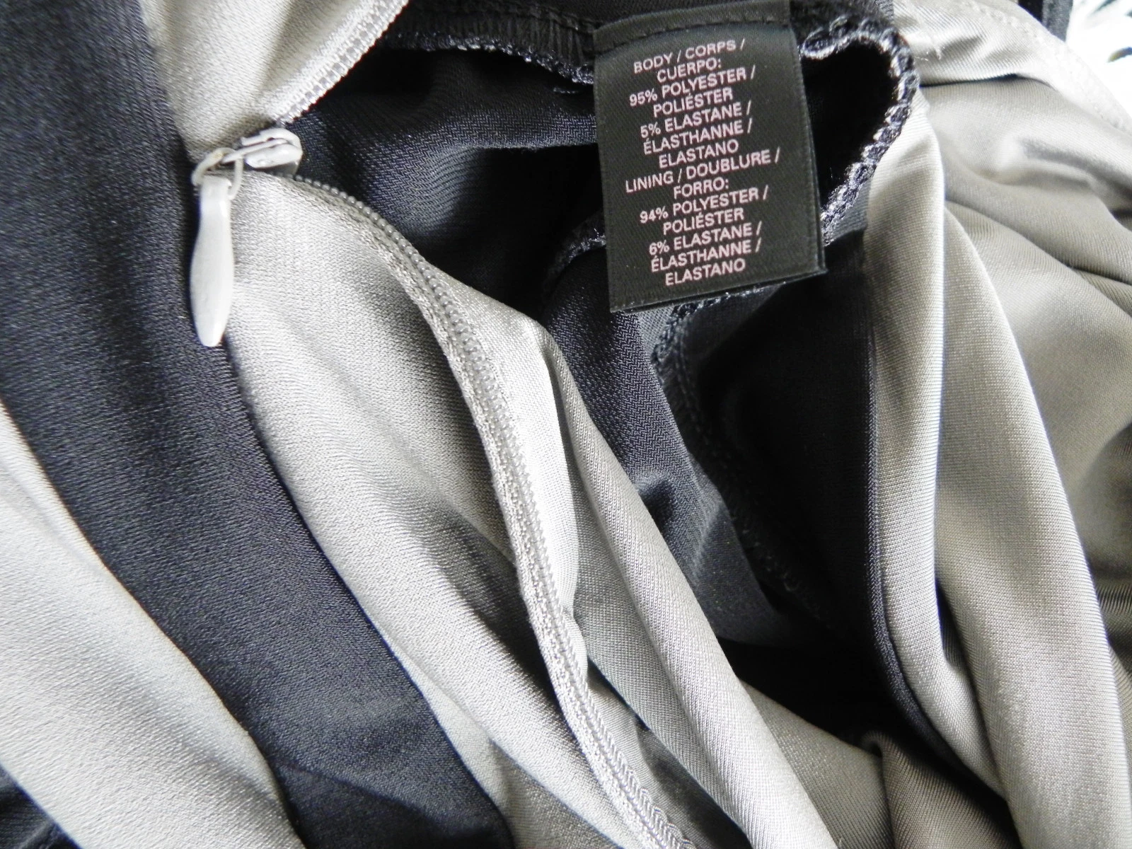 UNDERCOVER Abito Victoria's Secret maglia cappuccio manica colorblock pannelli mini taglia XS