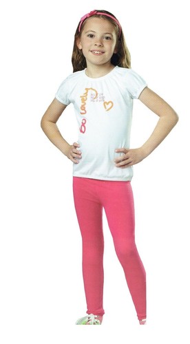 Mädchen Leggings T-Shirt Leggins Hose Kinder Baby Stretch viele Modelle - Bild 4 von 16